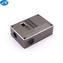 CNC machining precise color anodized aluminum camera enclosure housing parts